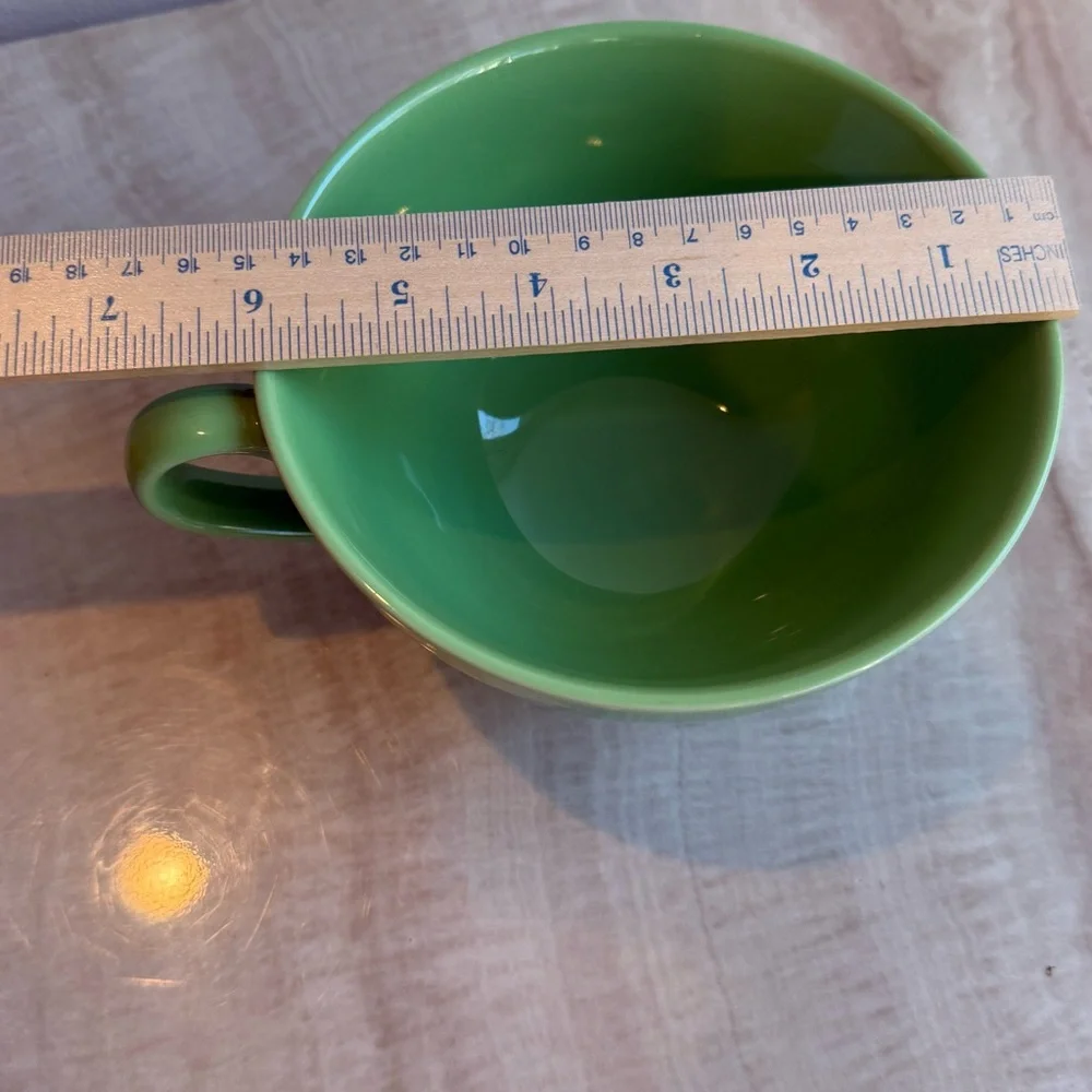 Pier 1 Oversized Green Mug - Picture 4 of 6